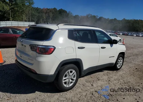 2019 Jeep Compass Sport from USA, damaged, VIN 3C4NJCAB4KT614138